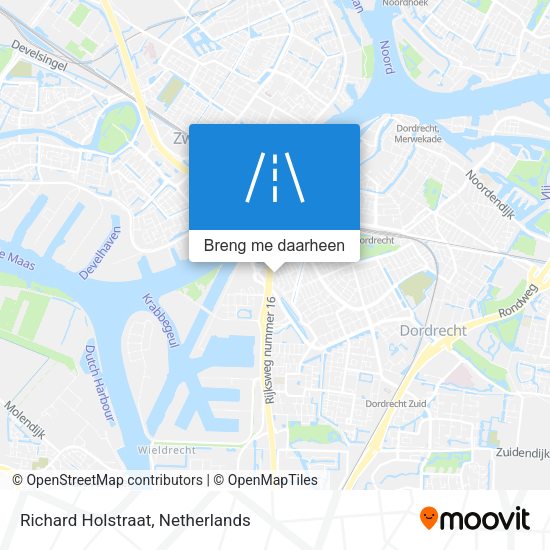 Richard Holstraat kaart