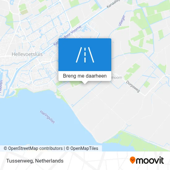 Tussenweg kaart
