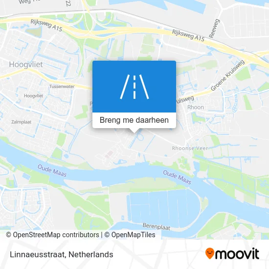 Linnaeusstraat kaart