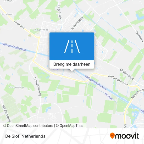 De Slof kaart