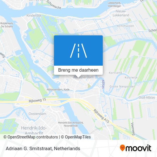 Adriaan G. Smitstraat kaart