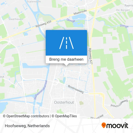 Hoofseweg kaart