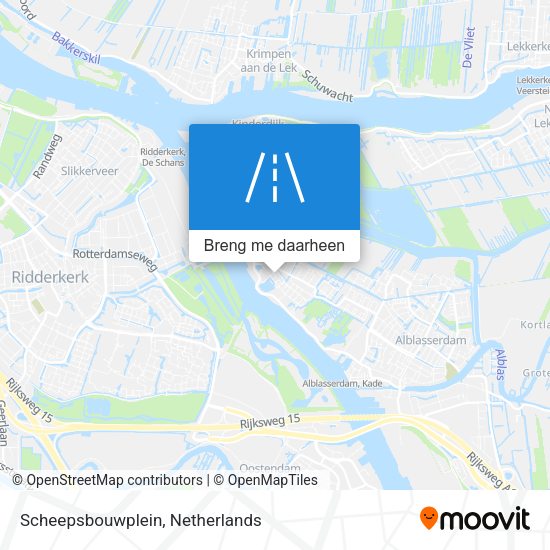 Scheepsbouwplein kaart