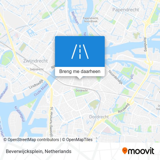 Beverwijcksplein kaart