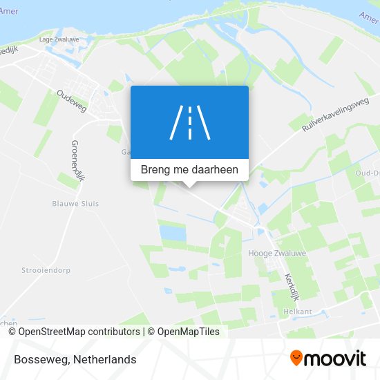 Bosseweg kaart