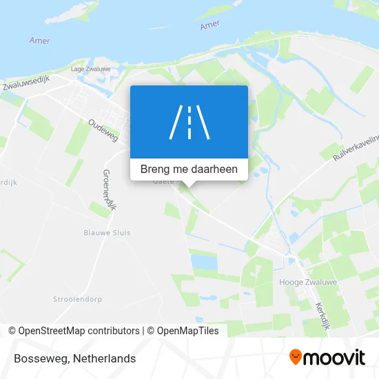 Bosseweg kaart
