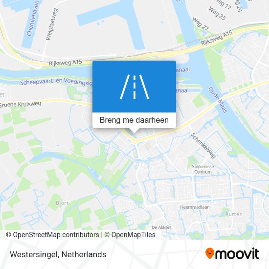 Westersingel kaart