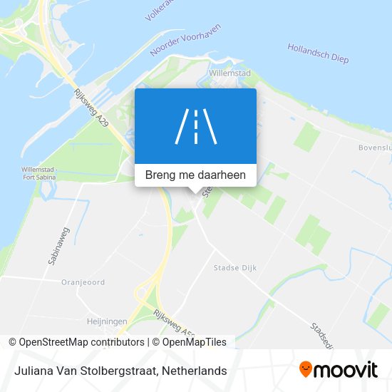 Juliana Van Stolbergstraat kaart