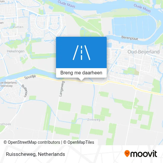 Ruisscheweg kaart