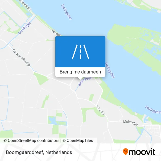 Boomgaarddreef kaart