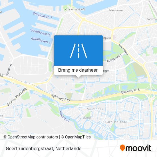 Geertruidenbergstraat kaart