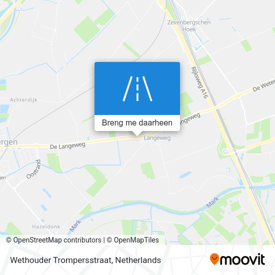 Wethouder Trompersstraat kaart