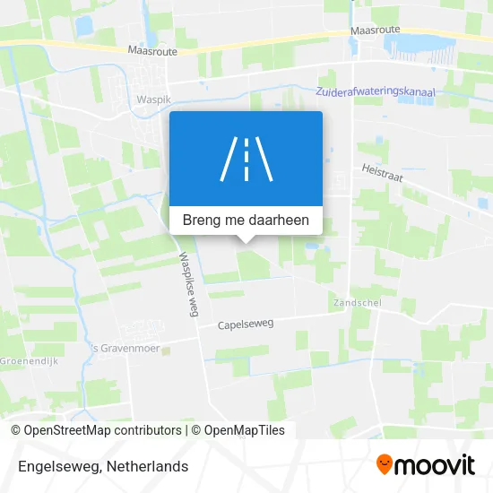 Engelseweg kaart