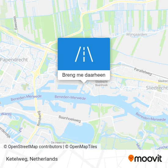 Ketelweg kaart