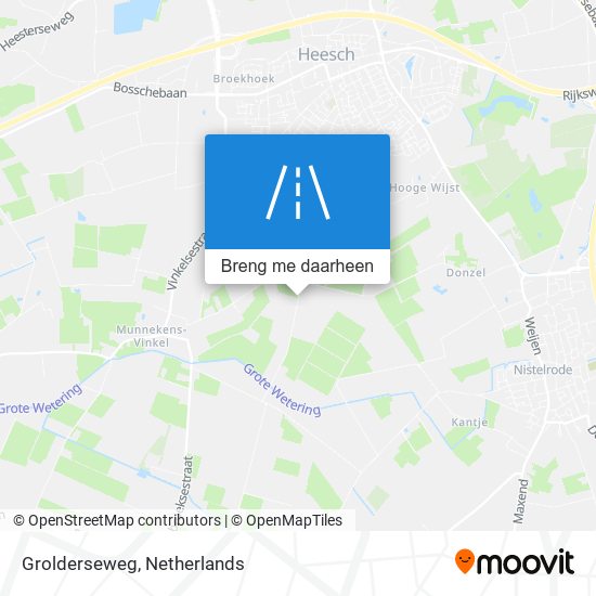 Grolderseweg kaart