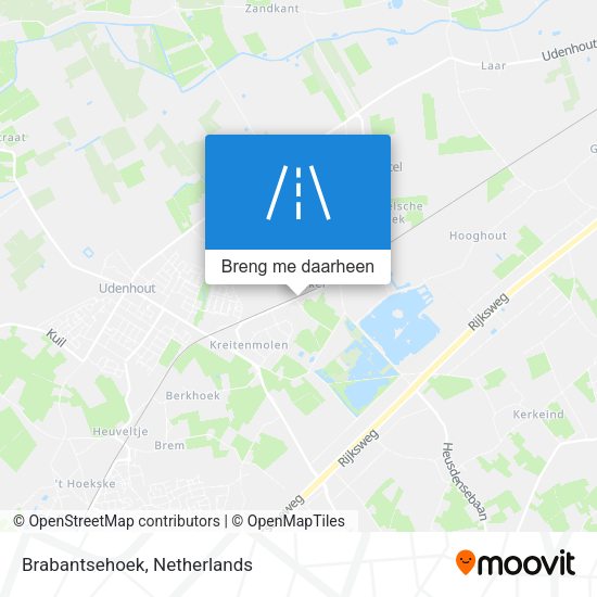 Brabantsehoek kaart