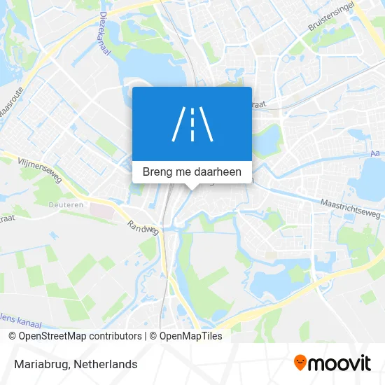 Mariabrug kaart