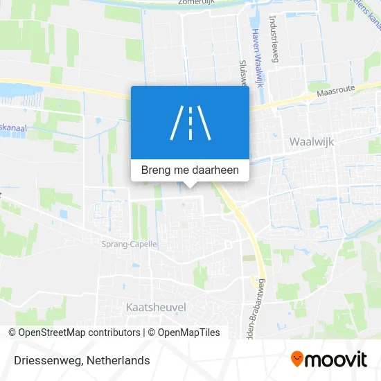 Driessenweg kaart