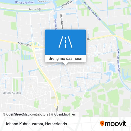 Johann Kuhnaustraat kaart