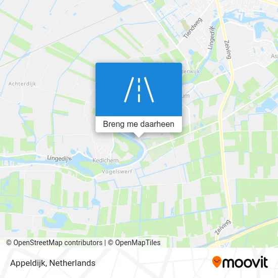 Appeldijk kaart