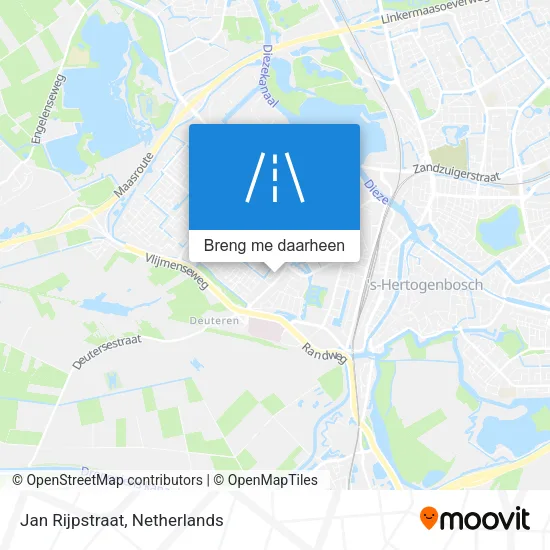 Jan Rijpstraat kaart