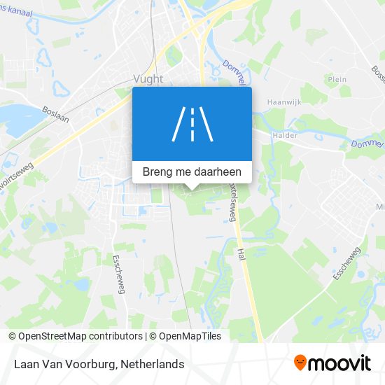 Laan Van Voorburg kaart