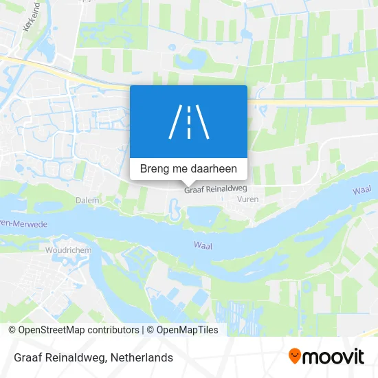 Graaf Reinaldweg kaart