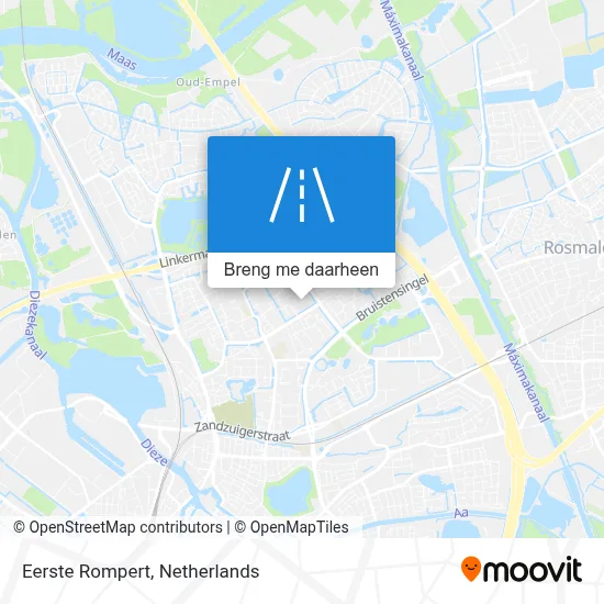 Eerste Rompert kaart