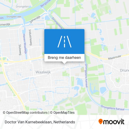 Doctor Van Karnebeeklaan kaart