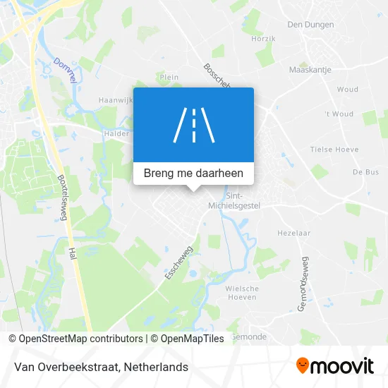 Van Overbeekstraat kaart