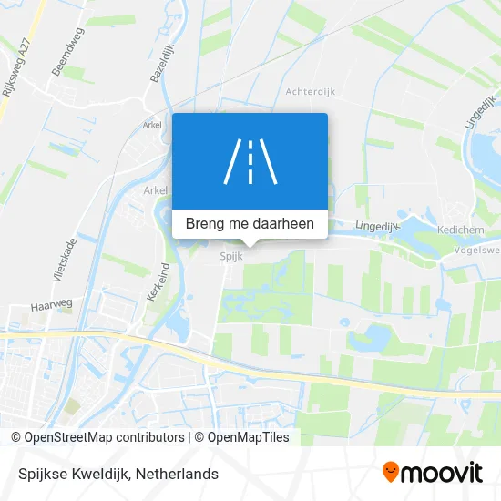 Spijkse Kweldijk kaart