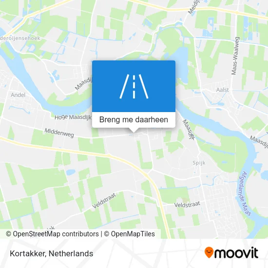 Kortakker kaart