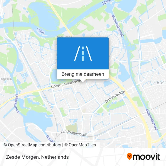 Zesde Morgen kaart
