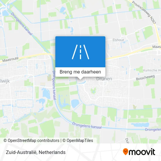 Zuid-Australië kaart