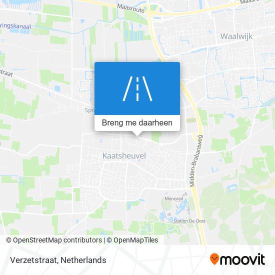 Verzetstraat kaart