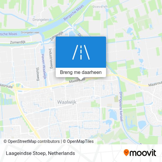 Laageindse Stoep kaart