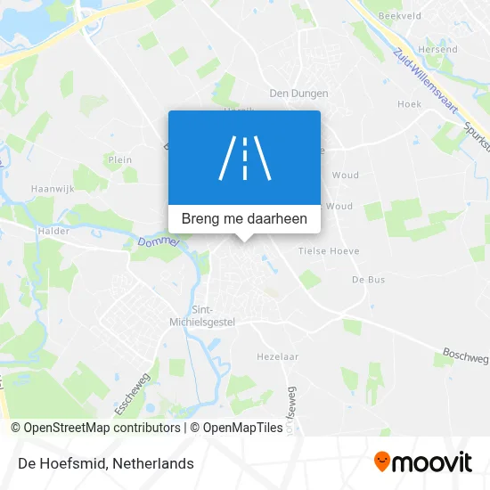 De Hoefsmid kaart