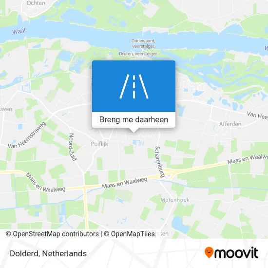 Dolderd kaart