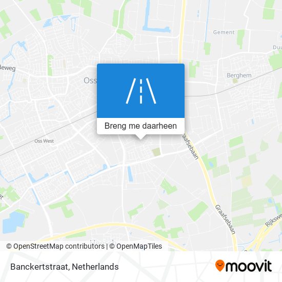 Banckertstraat kaart