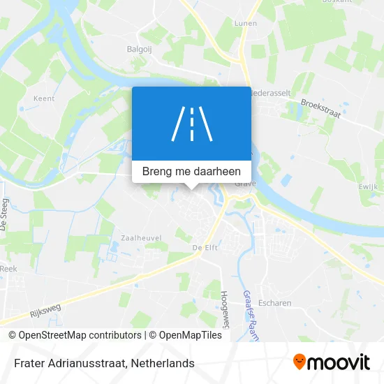Frater Adrianusstraat kaart
