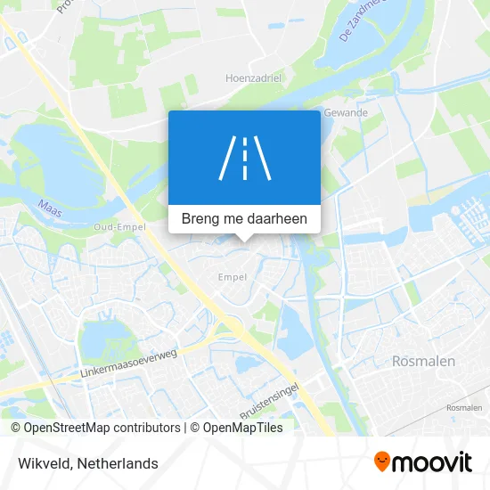 Wikveld kaart