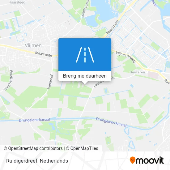 Ruidigerdreef kaart