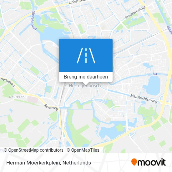 Herman Moerkerkplein kaart
