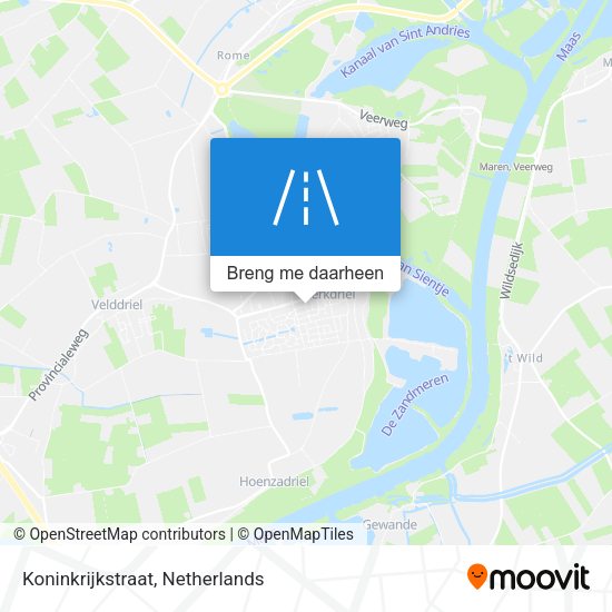 Koninkrijkstraat kaart
