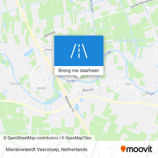 Mariënwaerdt Veerstoep kaart