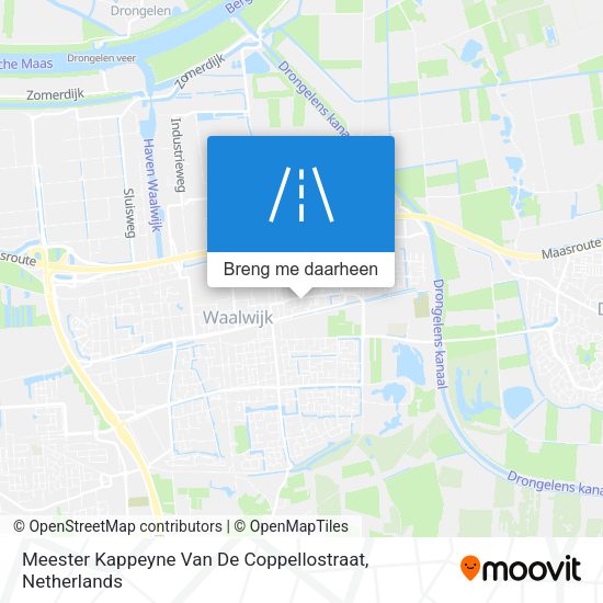 Meester Kappeyne Van De Coppellostraat kaart