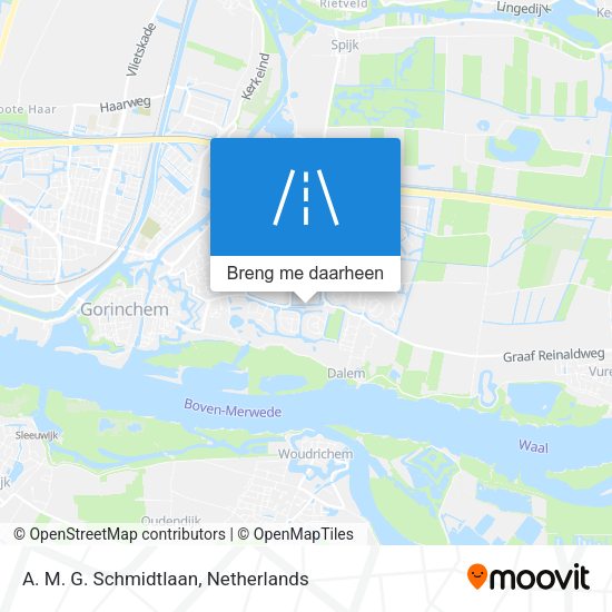A. M. G. Schmidtlaan kaart
