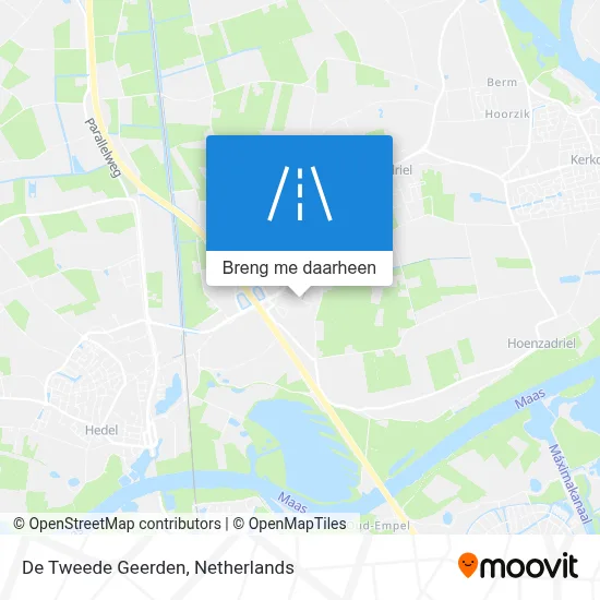 De Tweede Geerden kaart