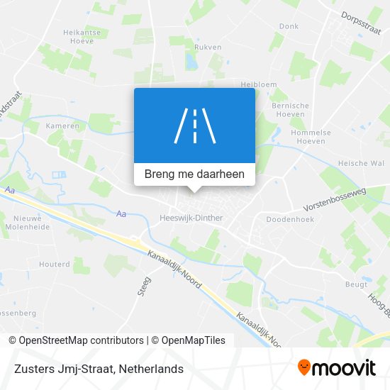 Zusters Jmj-Straat kaart