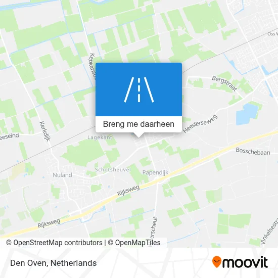 Den Oven kaart